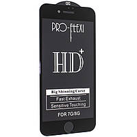 Защитное стекло Pro-Flexi HD для iPhone 6 Black (00007835) GS, код: 1693712