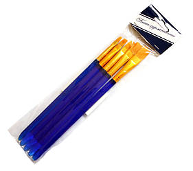 Набір пензлів нейлон 1967-5 плоскі (5 шт.)