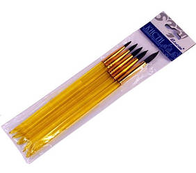 Набір пензлів нейлон 1980-5 круглі (5 шт.)
