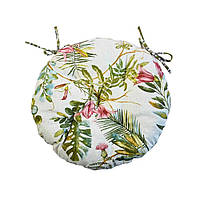 Подушка на стул круглая Прованс Villa D-40 цветы
