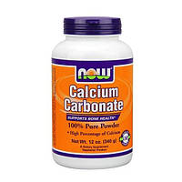 Мікроелемент Кальцій NOW Foods Calcium Carbonate Powder 340 g 200 servings Pure EH, код: 7518280