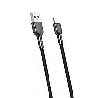 Кабель USB XO NB182 Lightning Quick Charge 2.4A black