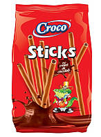 Палочки с шоколадным кремом CROCO STICKS 80 г TP, код: 8019102