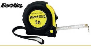 40-30163 Рулетка "DOUBLE-STOP", 3м*16мм "BlackStar