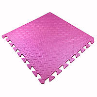 М'яка дитяча підлога 51х51х1 см Малюк Tia-Sport рожевий (sm-0909) BX, код: 6537654