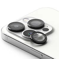 Защитное стекло на камеру Fusion Camera Lens Frame Glass для iPhone 15 Pro Black (CM09851RS)