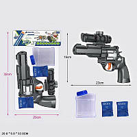 Револьвер ToyCloud водные патроны-шарики, прицел 502-10