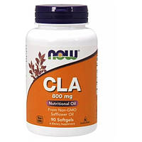 CLA для снижения веса NOW Foods CLA 800 mg 90 Softgels NF1727 TE, код: 7518307