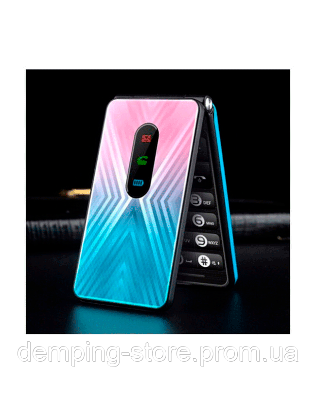 Купить Раскладной телефон Tkexun M33 blue, цена 1499 ₴ — Prom.ua (ID ...