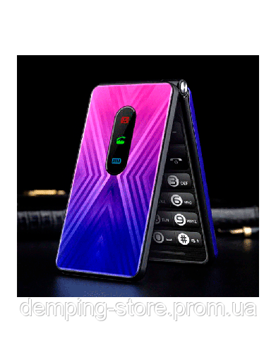 Купить Раскладной телефон Tkexun M33 blue, цена 1499 ₴ — Prom.ua (ID ...