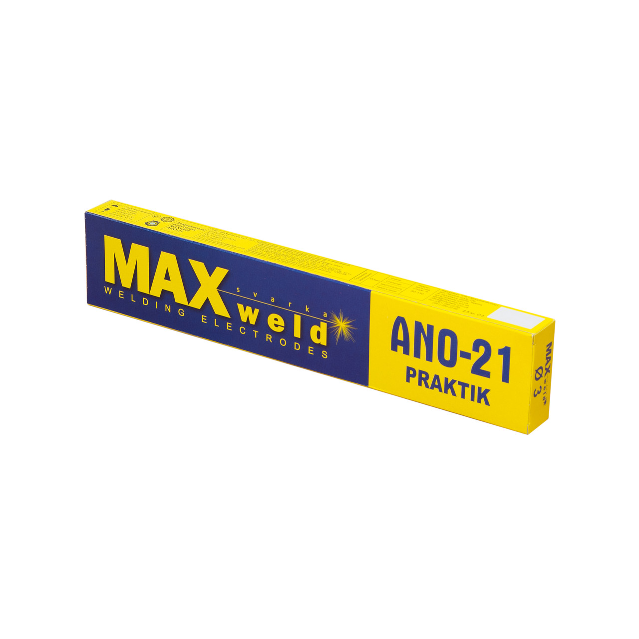 Купить Сварочные электроды MAXweld Praktik АНО-21 д 3 мм: 1 кг, цена 96 ...
