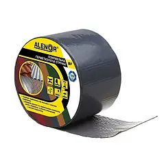 Бутилкаучукова фольгована герметизувальна стрічка Аленор BF — 100 мм*3 м (графітовий)