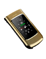 Раскладной телефон Tkexun F18 (Happyhere F18) gold. Dual display 2800 мАг