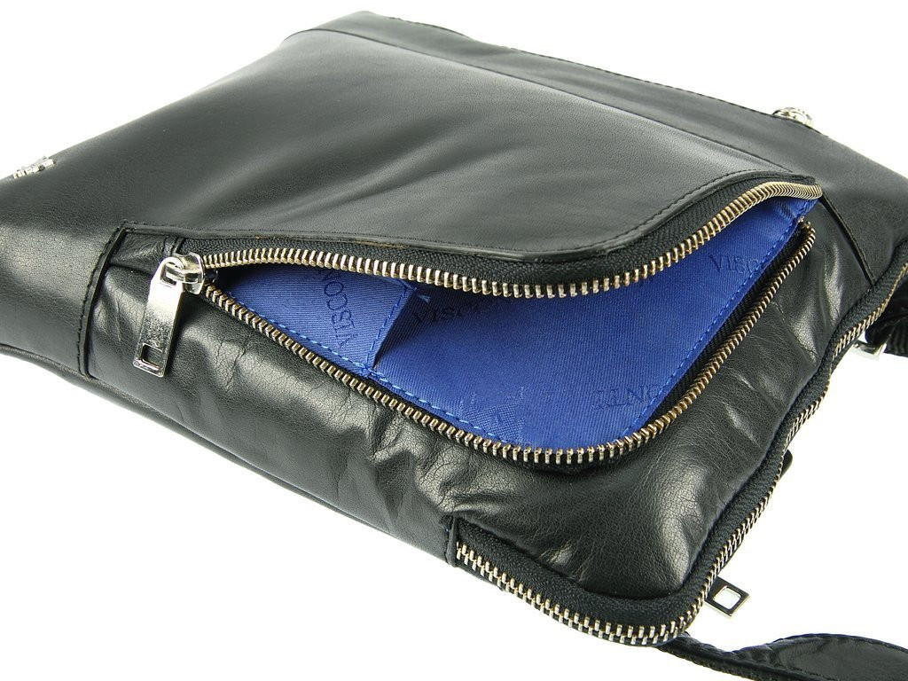 Стильная мужская сумка Visconti ML20 Black (Великобритания) - фото 7 - id-p344776782