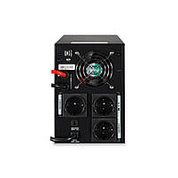 Комплект резервного живлення Kraft PSW2000VA/1600W(LCD)24V UPS + гелева батарея 1905 Вт*г, фото 8