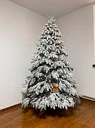 Засніжена лита ялинка Версаль у снігу 1.8м, фото 3