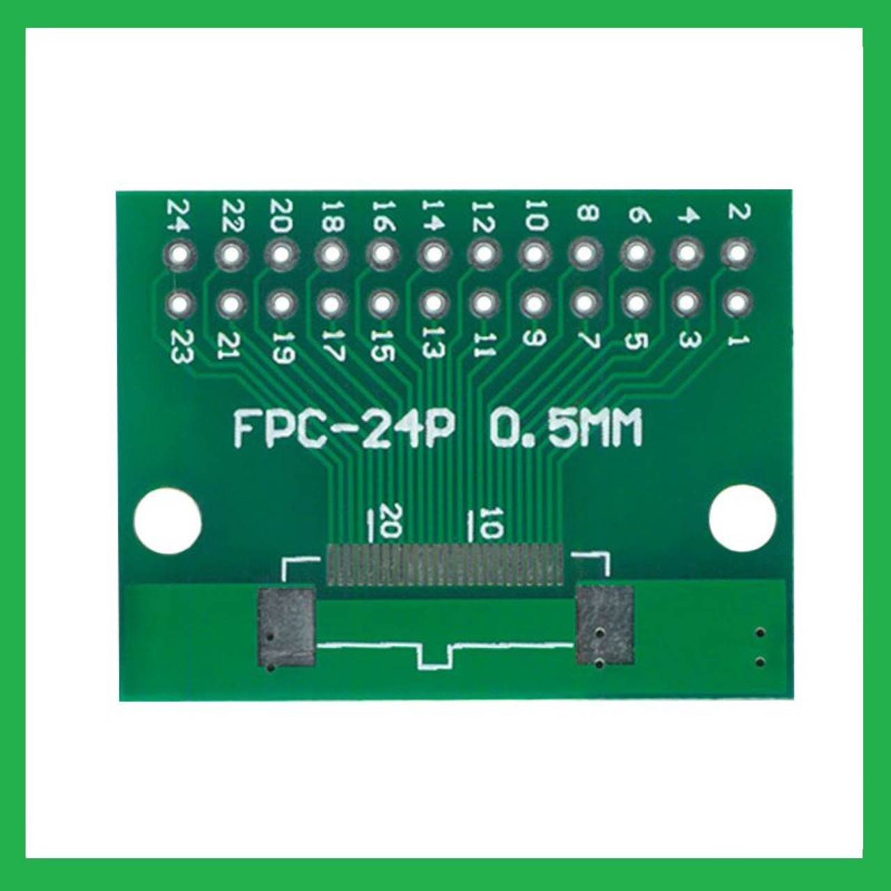Перехідник адаптер FPC24P 0.5mm 1.0mm на PLD/PBD 2.54mm. 1 шт