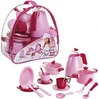 Набір посуду Cooking Set (39 pcs.) рож. [tsi219300-ТСІ]