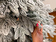 Засніжена лита ялинка Версаль у снігу 1.8м, фото 5