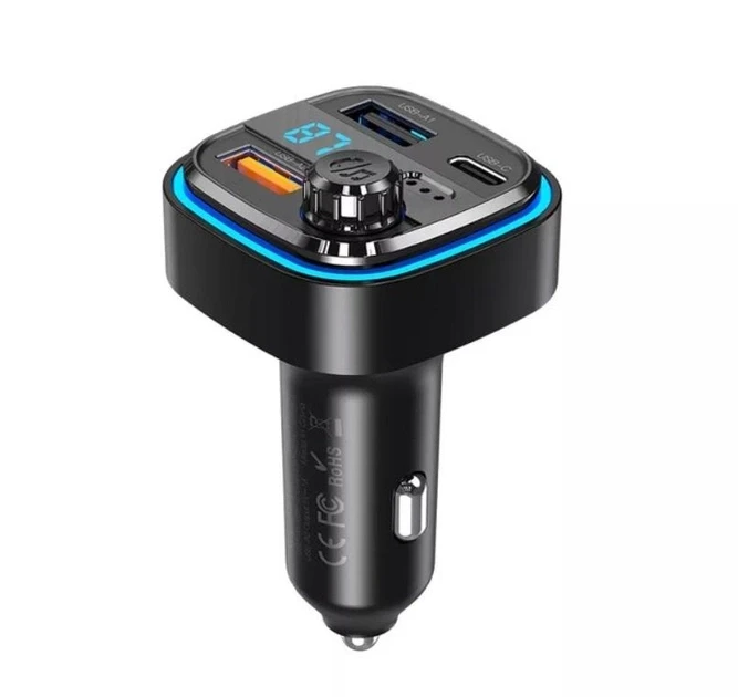 FM-модулятор автомобільний XO BCC08 Smart Bluetooth MP3+5V 3.1A
