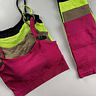 Жіночій комплект велосипедки з топом #181, фото 2