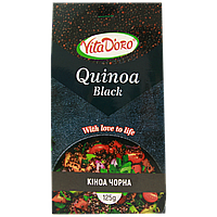 Кіноа чорна ВітаДоро VitaDoro quinoa black 125g 6шт/уп 6уп/ящ (Код: 00-00015063)