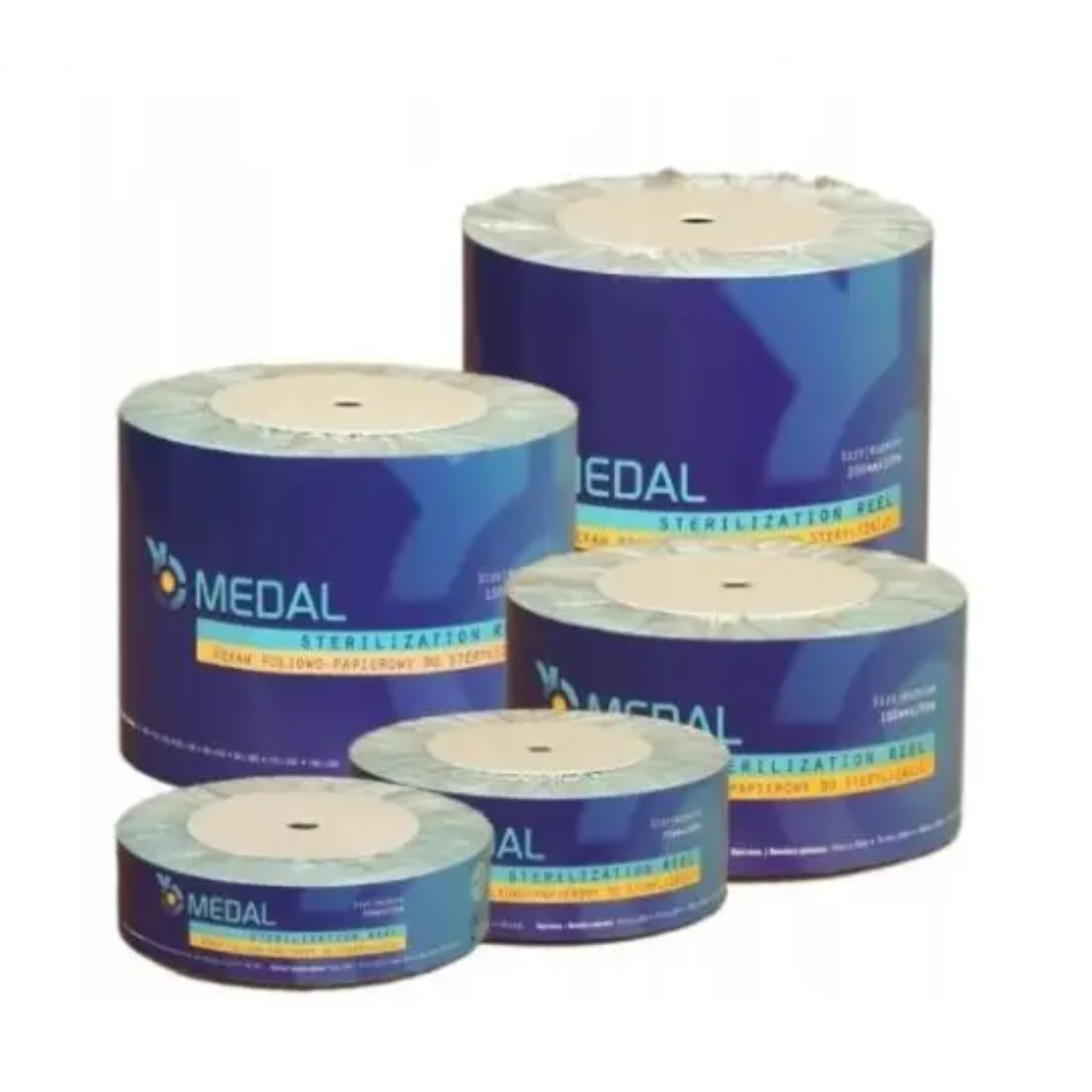 Рулон/пакети для стерилізації 55мм*200м MEDAL, фото 1