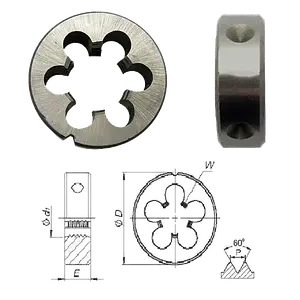 Плашка UNC 1/2" 13 ниток