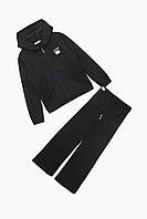 Спортивный костюм для девочки кофта, брюки Viollen 2163 152 см Черный 2000989443728 DU, код: 8113550