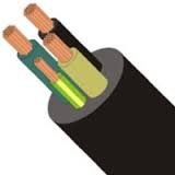 Кабель КГ 3х6+1х4