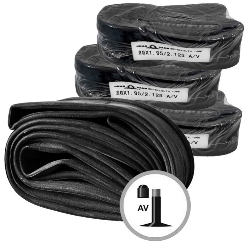 Камера велосипедна ChaoYang 18 x 1,95 / 2,125 AV
