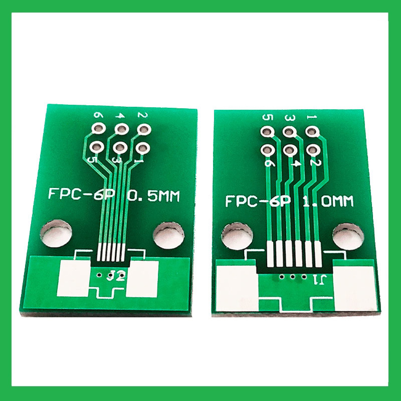 Переходник адаптер FPC6P 0.5mm 1.0mm на PLD/PBD 2.54mm. 1 шт