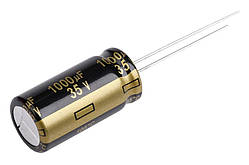 Конденсатор FM LOW ESR 1000uF 35V 12.5x25 мм amc