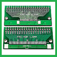 Переходник адаптер FPC40P 0.5mm 1.0mm на PLD/PBD 2.54mm. 1 шт