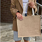 Сумки із джуту ламінованого з логотипом, фото 9