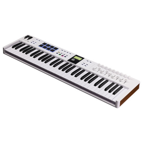 Медиа-клавиатура ARTURIA KeyLab Essential 61 mk3 White (61 клавиша) - фото 3 - id-p1964499831