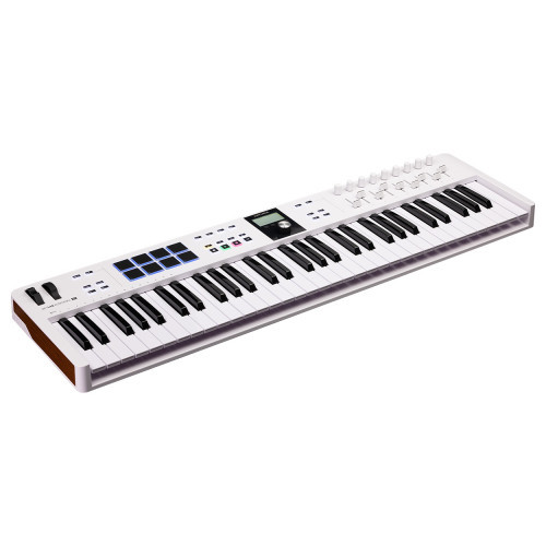 Медиа-клавиатура ARTURIA KeyLab Essential 61 mk3 White (61 клавиша) - фото 2 - id-p1964499831