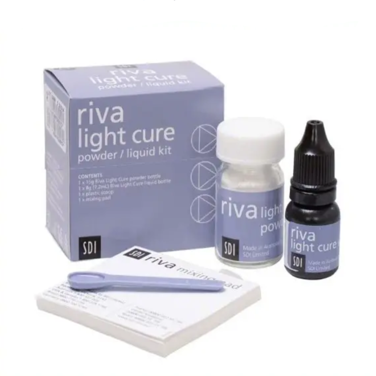 Ріва склоіномерний цемент А3 ЛЦ ,Riva Light Cure SDI