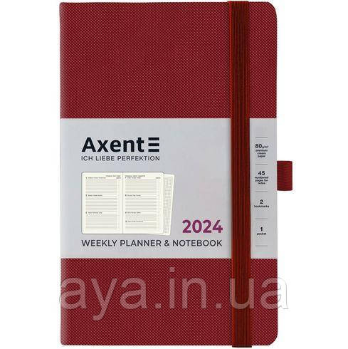 Щотижневик 2024 Axent Partner Soft Diamond 8518-24, 125x195 мм, кольори в асортименті