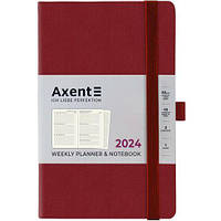 Еженедельник 2024 Axent Partner Soft Diamond 8518-24, 125x195 мм, цвета в ассортименте
