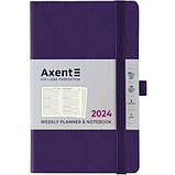 Щотижневик 2024 Axent Partner Soft Diamond 8518-24, 125x195 мм, кольори в асортименті, фото 3
