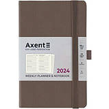 Щотижневик 2024 Axent Partner Soft Diamond 8518-24, 125x195 мм, кольори в асортименті, фото 4