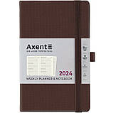Щотижневик 2024 Axent Partner Soft Diamond 8518-24, 125x195 мм, кольори в асортименті, фото 6