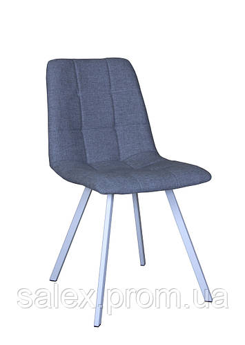 Стул Maxs furniture Норман 01 Белый Серый SX, код: 7313840 (ID ...