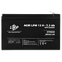 Акумулятор AGM LPM 12V - 7.2 Ah, фото 4