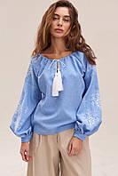 Блузка с вышивкой женская MEREZHKA "Звезда"