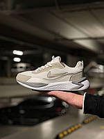 Кроссовки мужские Nike Racer White Silver белые с серым