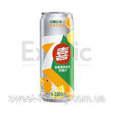 Газування 7Up Citrus Lemonade Soda China 330ml, фото 1