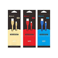 Кабель usb Celebrat U31 Micro USB Cable (1m) Mix Color