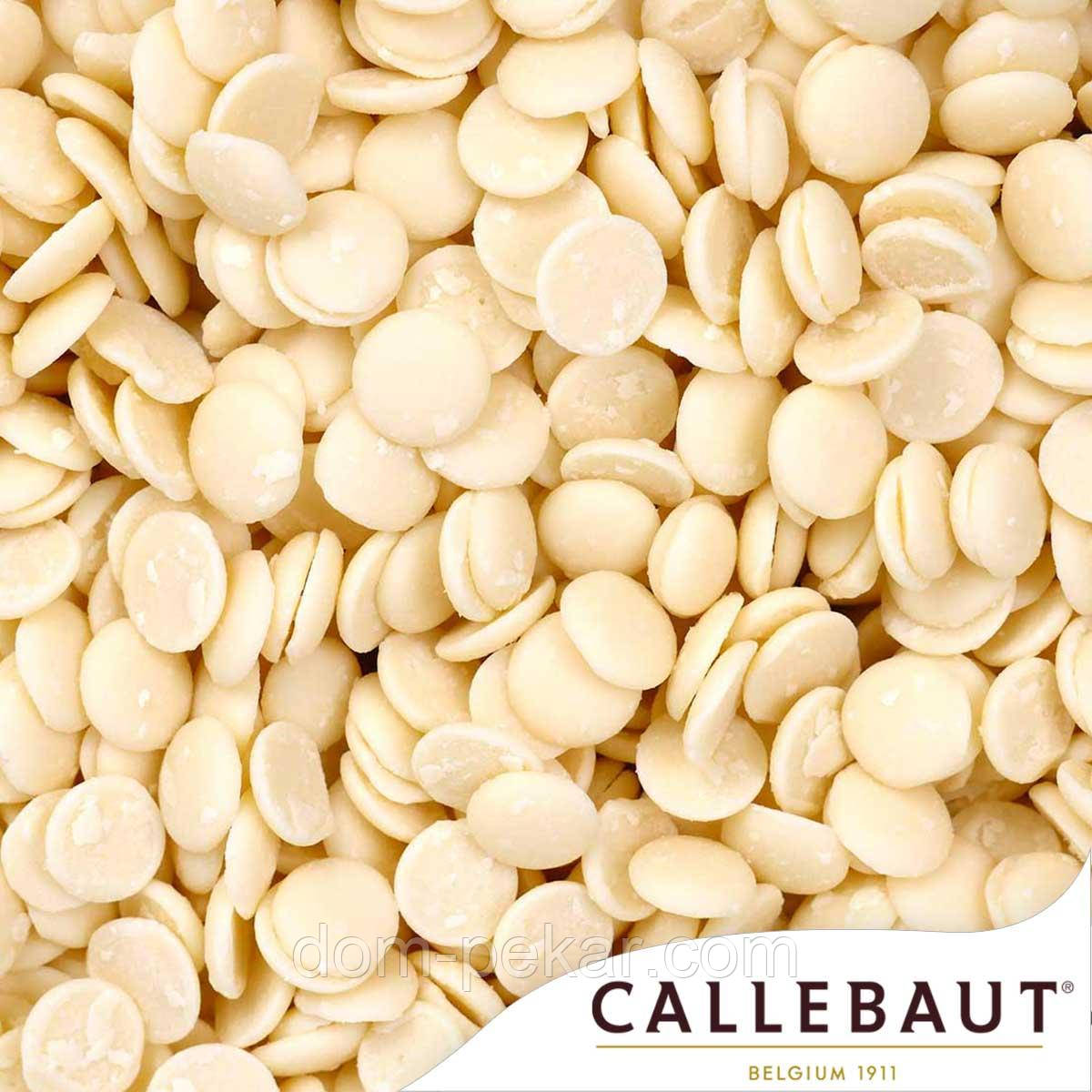 Шоколад Callebaut білий Velvet 33.1% (вага) (100 г.)